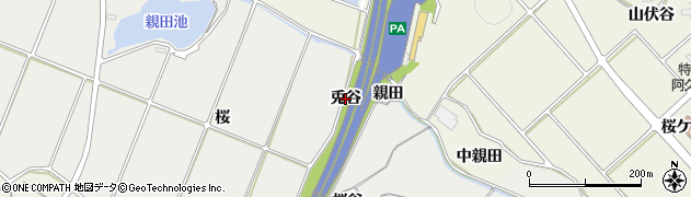 愛知県阿久比町（知多郡）阿久比（兎谷）周辺の地図