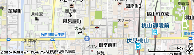 京都府京都市伏見区南部町88周辺の地図