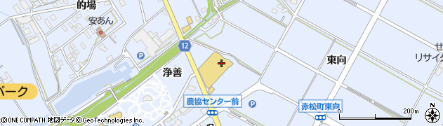 ＤＣＭ　安城赤松店ココロ動物病院安城分院周辺の地図
