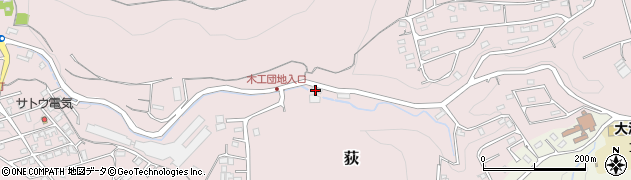 鈴木折箱店荻工場周辺の地図