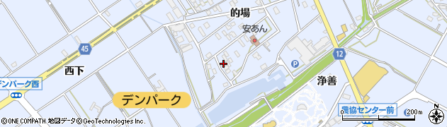 愛知県安城市赤松町的場159周辺の地図