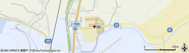誕生寺支援学校(弓削)周辺の地図