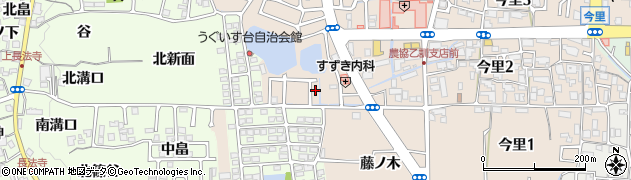 京都府長岡京市今里薬師堂2周辺の地図
