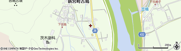 兵庫県たつの市新宮町吉島565周辺の地図