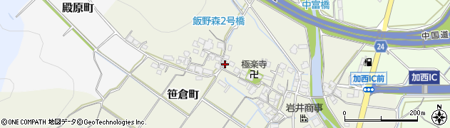 甘中鉄工所周辺の地図
