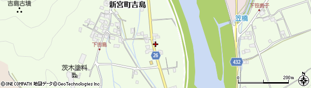 兵庫県たつの市新宮町吉島624周辺の地図