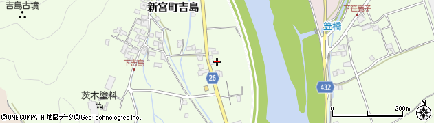 兵庫県たつの市新宮町吉島625周辺の地図