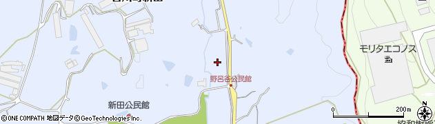 兵庫県三木市吉川町新田周辺の地図