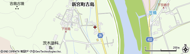 兵庫県たつの市新宮町吉島564周辺の地図