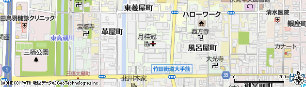 京都府京都市伏見区片原町周辺の地図