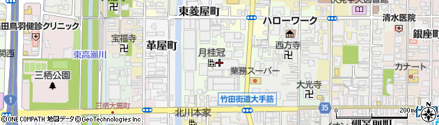 京都府京都市伏見区片原町周辺の地図