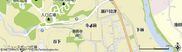 愛知県新城市大海寺ノ前周辺の地図