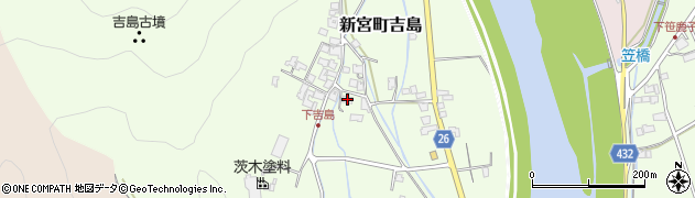 兵庫県たつの市新宮町吉島504周辺の地図