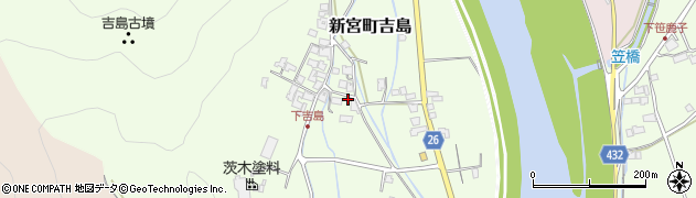 兵庫県たつの市新宮町吉島505周辺の地図