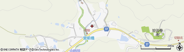 兵庫県三田市市之瀬53周辺の地図
