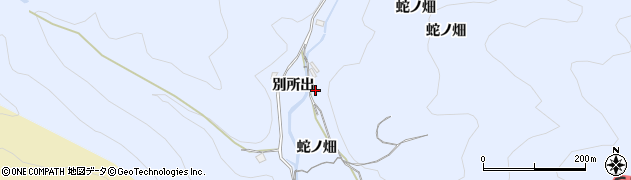 京都府宇治市東笠取（蛇ノ畑）周辺の地図