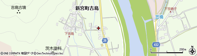 兵庫県たつの市新宮町吉島562周辺の地図
