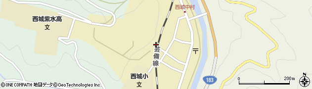 広島県庄原市西城町西城328周辺の地図