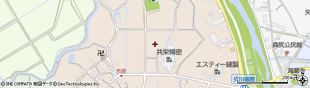 滋賀県甲賀市甲南町市原周辺の地図