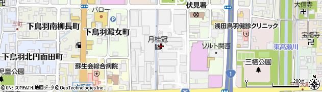 京都府京都市伏見区下鳥羽小柳町周辺の地図