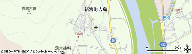 兵庫県たつの市新宮町吉島558周辺の地図