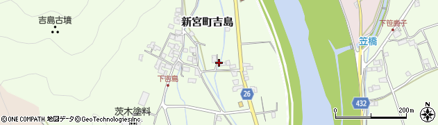 兵庫県たつの市新宮町吉島559周辺の地図