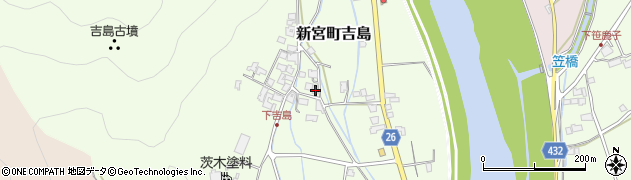 兵庫県たつの市新宮町吉島507周辺の地図