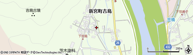 兵庫県たつの市新宮町吉島506周辺の地図