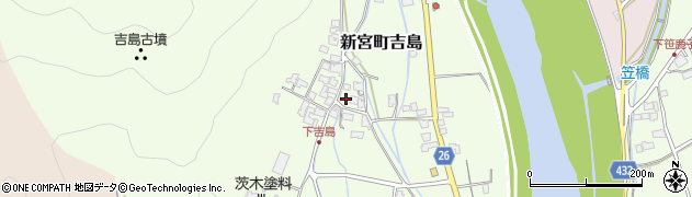 兵庫県たつの市新宮町吉島509周辺の地図