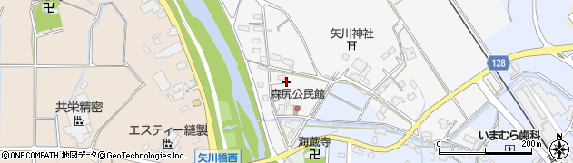滋賀県甲賀市甲南町森尻333周辺の地図