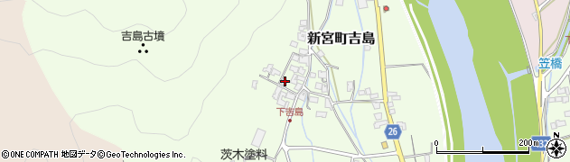 兵庫県たつの市新宮町吉島231周辺の地図