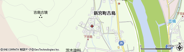 兵庫県たつの市新宮町吉島228周辺の地図