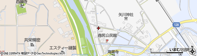 滋賀県甲賀市甲南町森尻331周辺の地図