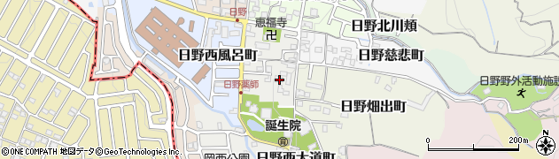 京都府京都市伏見区日野西大道町17周辺の地図