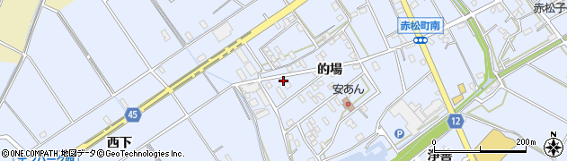 愛知県安城市赤松町的場107周辺の地図