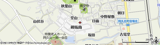 愛知県知多郡阿久比町卯坂南66周辺の地図