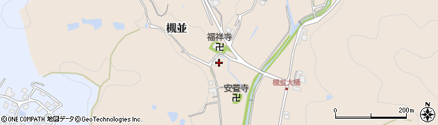 兵庫県猪名川町（川辺郡）槻並（上ヶ平井）周辺の地図