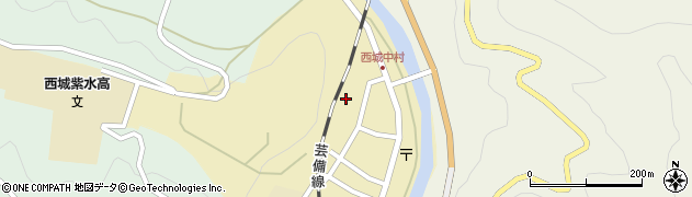 広島県庄原市西城町西城260周辺の地図