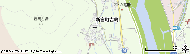 兵庫県たつの市新宮町吉島218周辺の地図