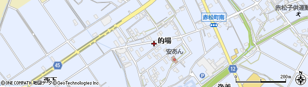 愛知県安城市赤松町的場102周辺の地図