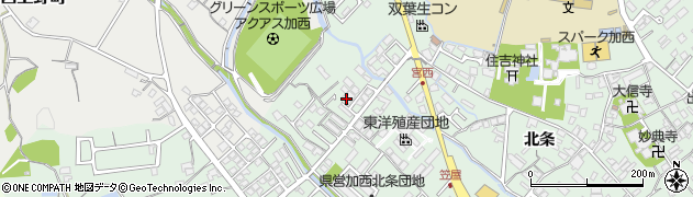 兵庫県加西市北条町北条515周辺の地図