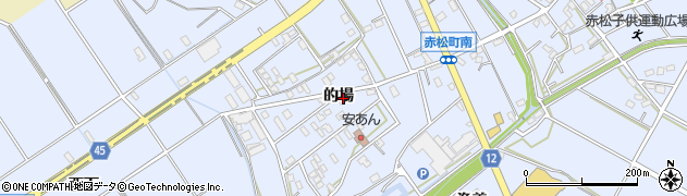 愛知県安城市赤松町的場131周辺の地図