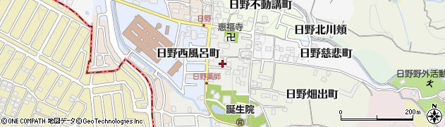 京都府京都市伏見区日野西大道町12周辺の地図