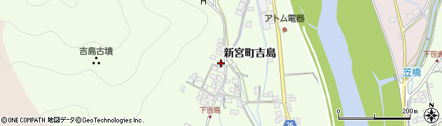 兵庫県たつの市新宮町吉島216周辺の地図
