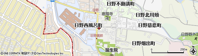 京都府京都市伏見区日野西大道町13周辺の地図