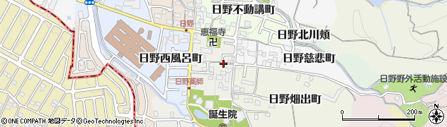 京都府京都市伏見区日野西大道町15周辺の地図
