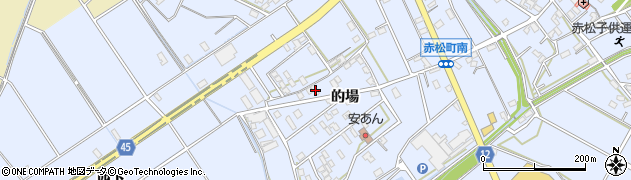 愛知県安城市赤松町的場31周辺の地図