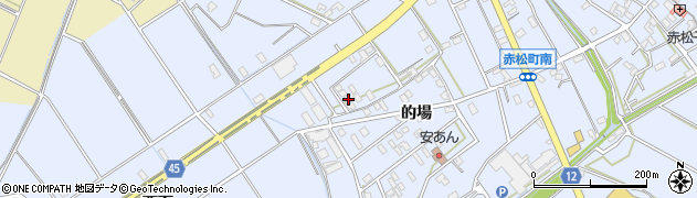 愛知県安城市赤松町的場19周辺の地図