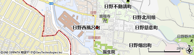 京都府京都市伏見区日野西大道町6周辺の地図