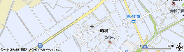 愛知県安城市赤松町的場15周辺の地図